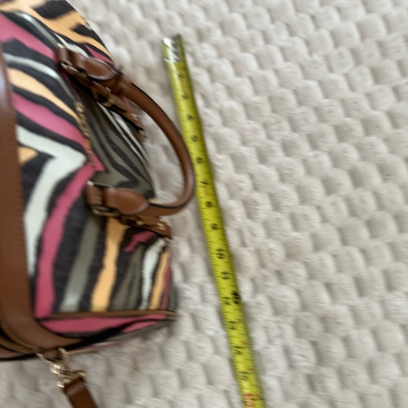 NWOT Michael Kors Zebra Large Satchel - Picture 14 of 15